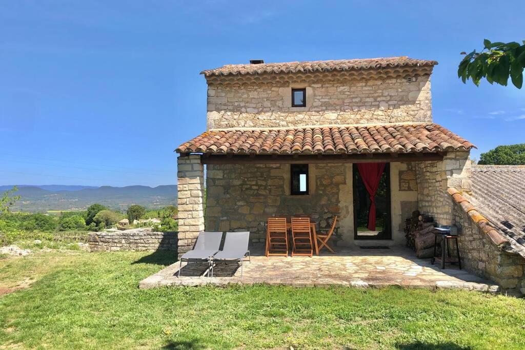 Gîte du Mas Saint-Privat-de-Champclos Extérieur photo